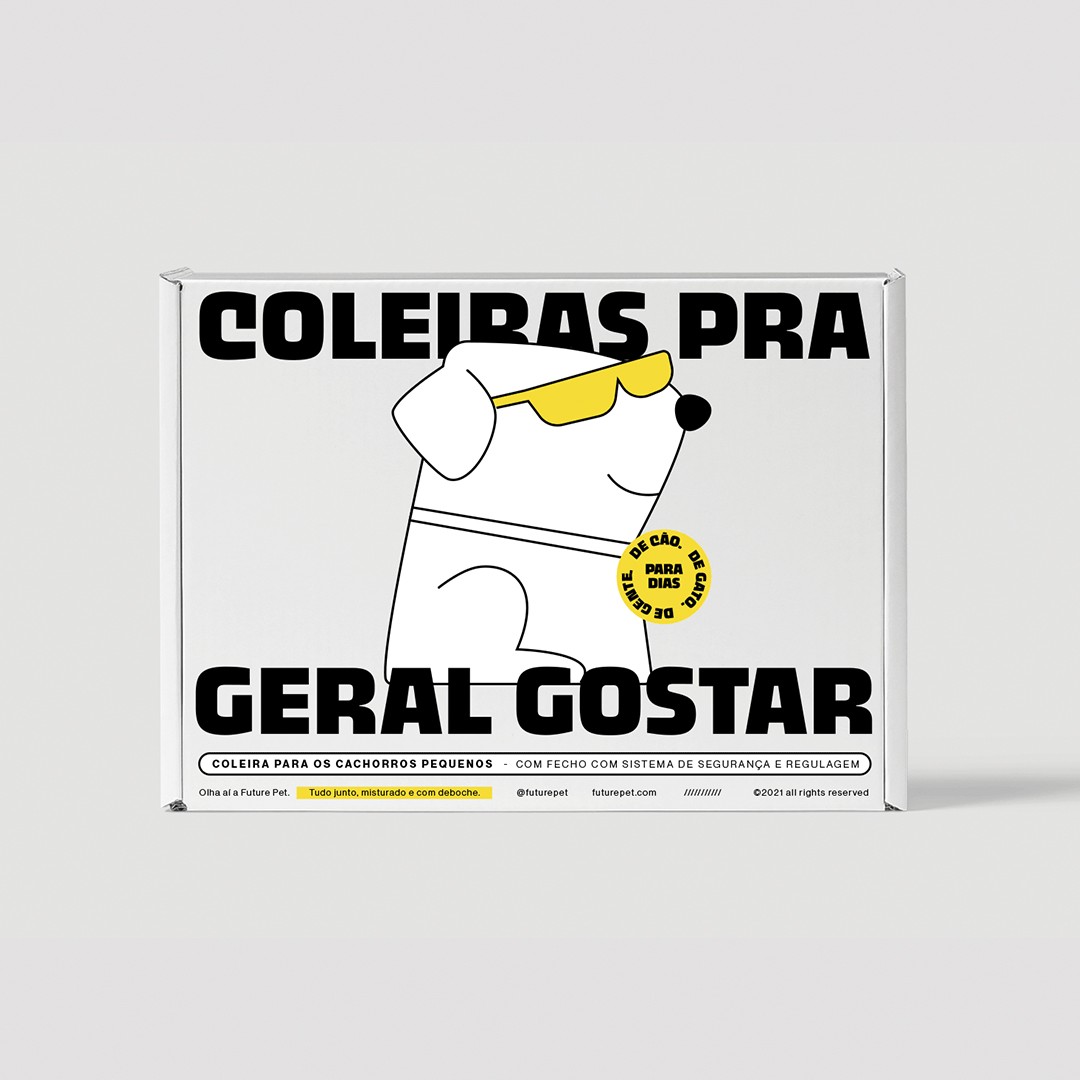 Future Pet — embalagem coleiras