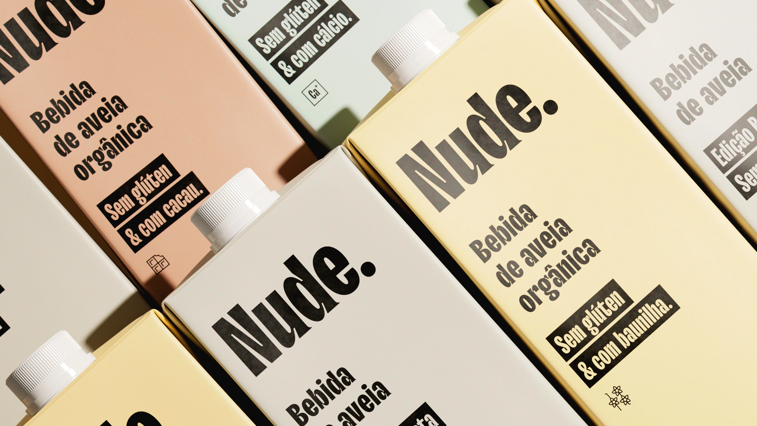 Nude — detalhe embalagens