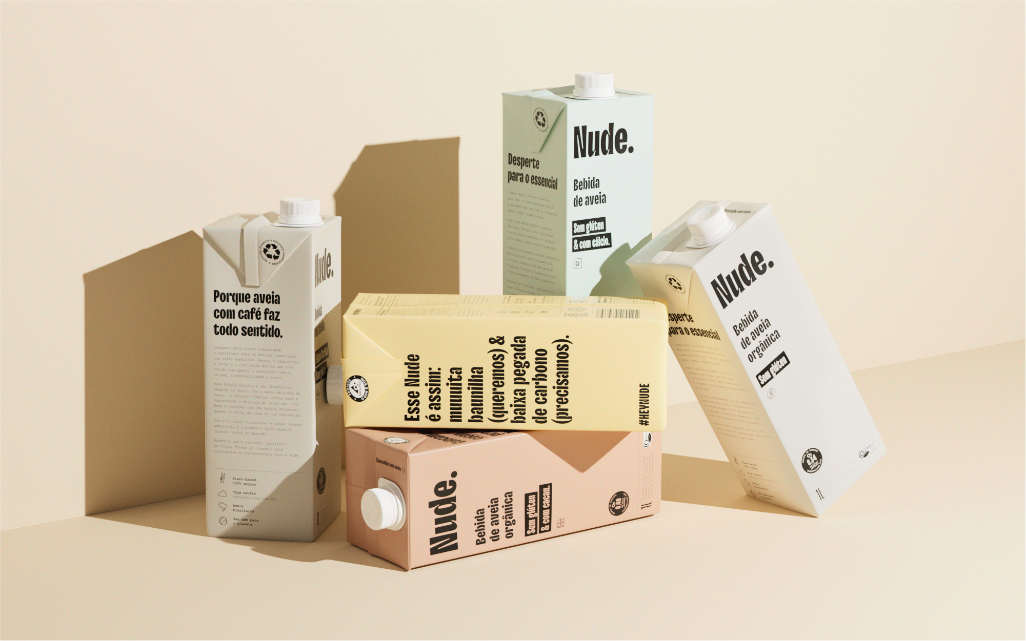 Nude — linha de embalagens