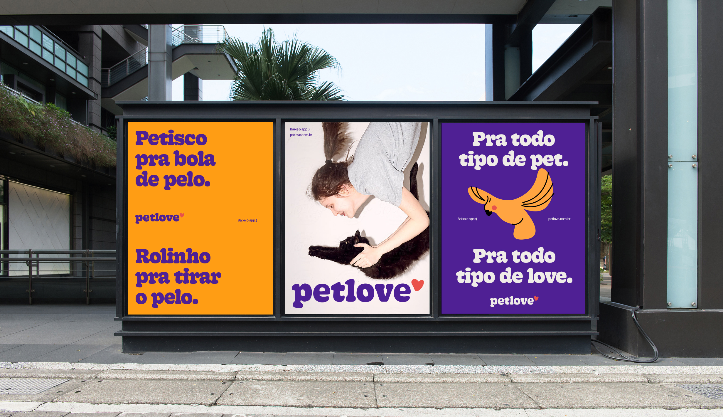 Petlove — cartazes